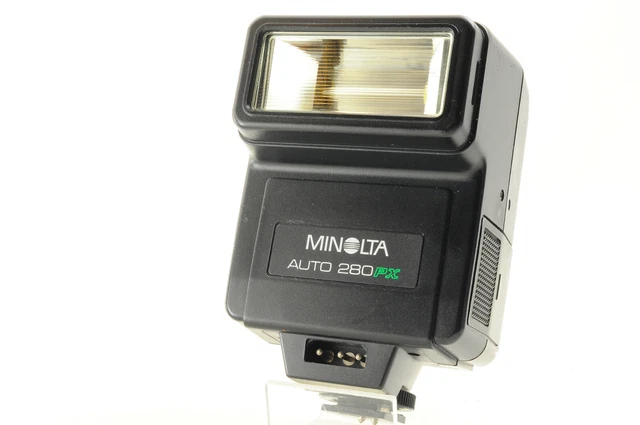 [Excellent+++] Minolta AUTO 280 PX Shoe Mount Xenon Flash For Minolta SLR MF