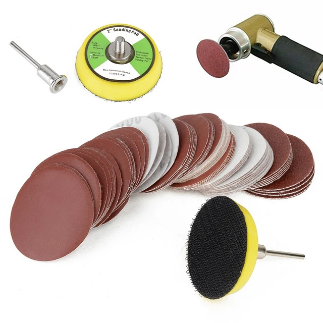 Riparazione dischi carta abrasiva lavorazione legno 60 pz. officina disco