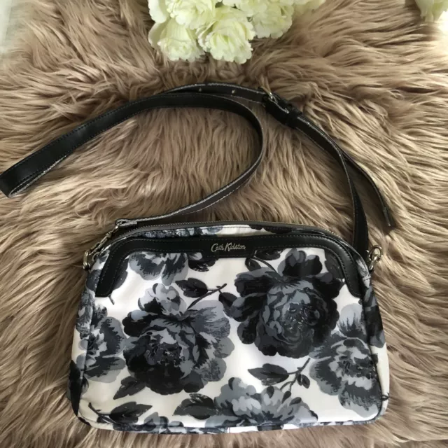 Cath kidston black on sale and white bag
