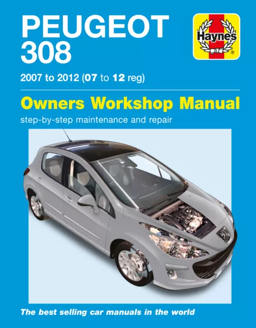 Peugeot 308 Petrol & Diesel (07 - 12) Haynes Repair Manual (Paperback)