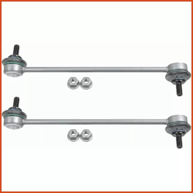 2 x LEMFÖRDER KOPPELSTANGE PENDELSTÜTZE STABILISATOR SET VORNE AUDI 3835639