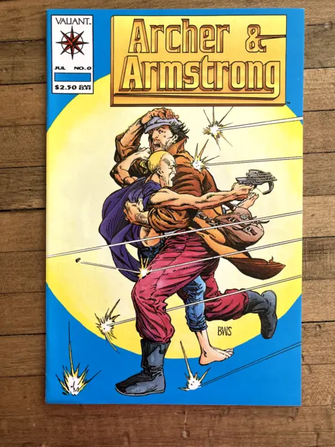 Archer & Armstrong 0 1ST APPEARANCE ARCHER & ARMSTRONG Valiant Comics (1992) NM!