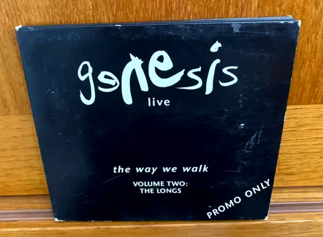 Genesis Live The Way We Walk Volume Two The Longs Rare limited edition Promo CD