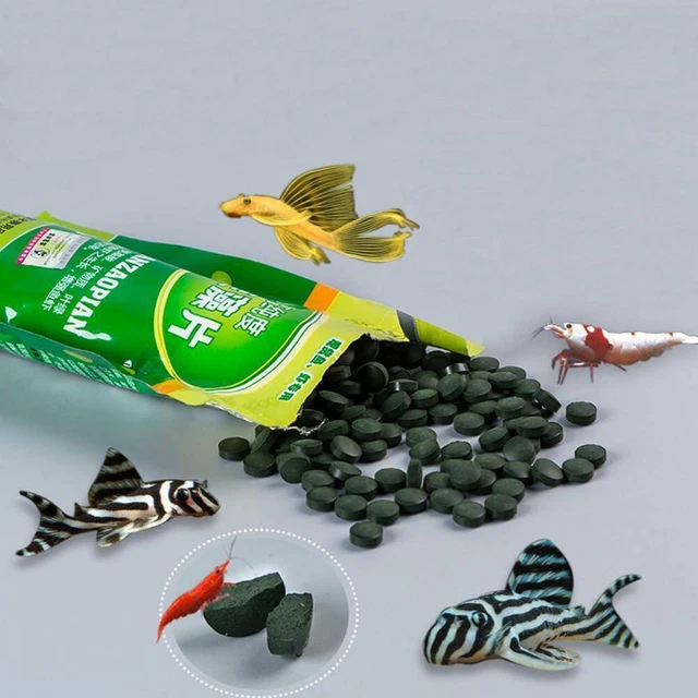 Fish Food Spirulina Wels Tropical Veggie Algae Bioma Shrimp J1T5 Nice Q8G5 2