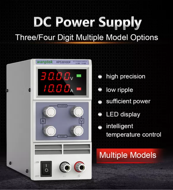 30V 60V 120V 3A 5A 10A Lab adjustable DC Power Supply Variable DC Power Source