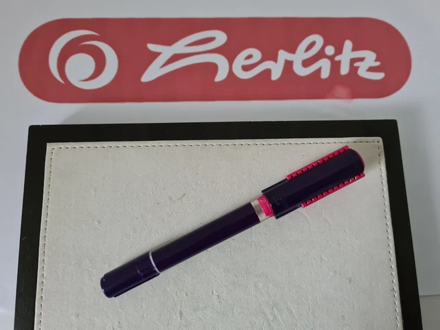 Monteverde Ritma Füllfederhalter | Violett | F-Feder | Zeitgenössisches Design