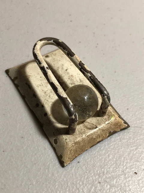 Vintage Old Metal Bar Towel Hook