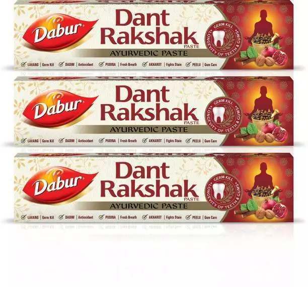 DABUR Dant Rakshak Paste 175 g (3er-Pack) Zahnpasta (525 g, 3er-Pack)