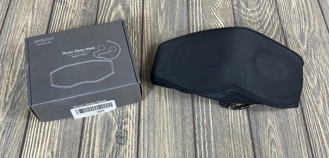 Sleep Headphones 3D Eye Mask, Bluetooth 5.0 Wireless Music Mask, Eye Shade Cover