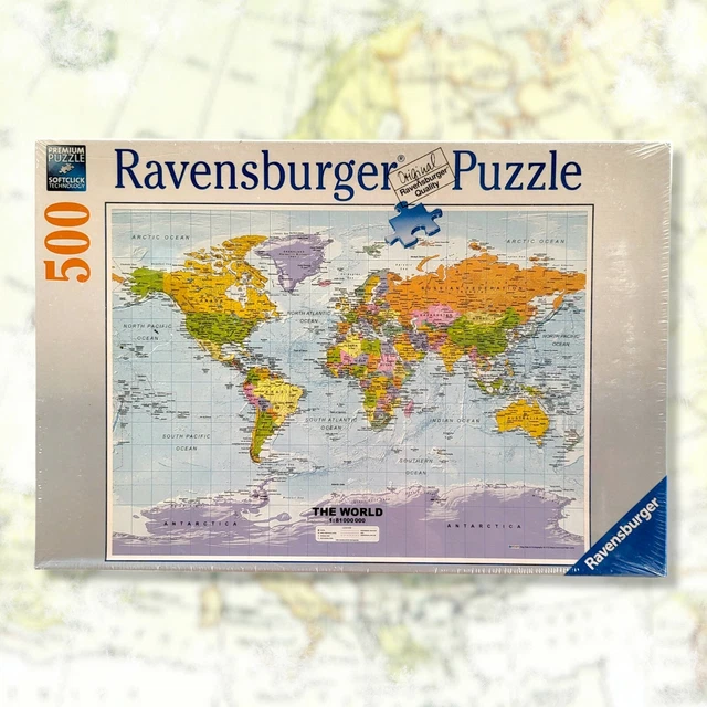 Puzzle Mappa Europa 1000 Pezzi Bopster - Per Adulti E Bambini, Sfida Divertente E Istruttiva - Foto 12