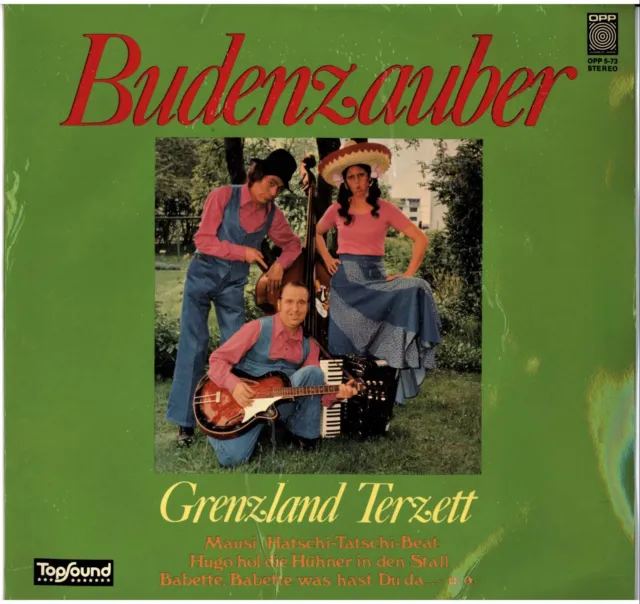 GRENZLAND TERZETT "Budenzauber" LP 1973 D TopSound OPP 5 - 73