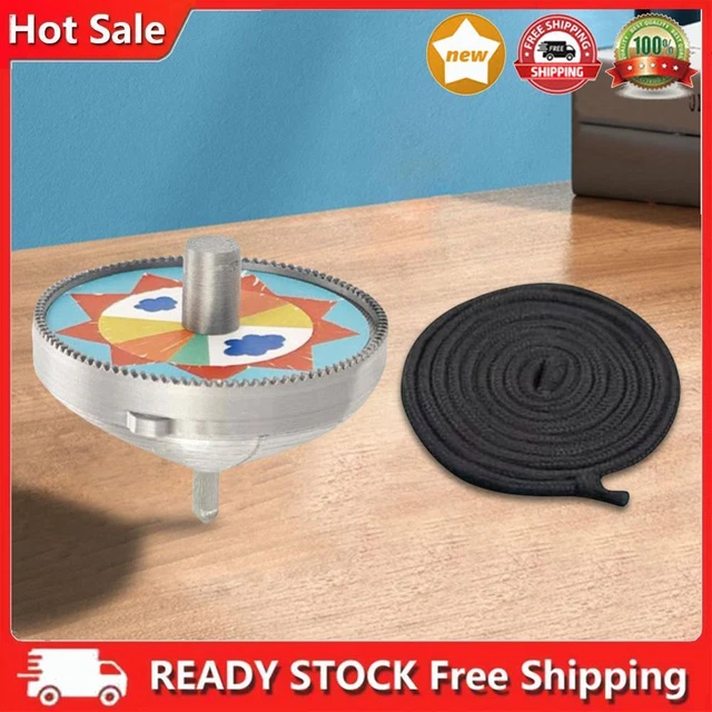 DOKSKQOP Paeng-y Kreisel - Traditioneller Kreisel Mit Seil Zum Drehen