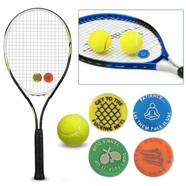 FUNNY TENNIS DAMPER Tennis Vibration Dampener Shock Absorber for Tennis