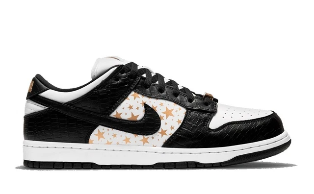 Nike SB Dunk Low Supreme Stars Black 2021 (Check Description)