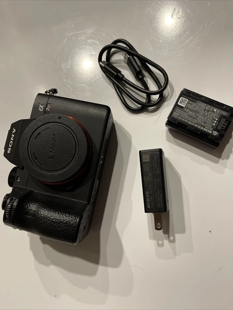 SONY A7R III Alpha Full Frame Mirrorless Camera Body 42.4MP 4K 256GB