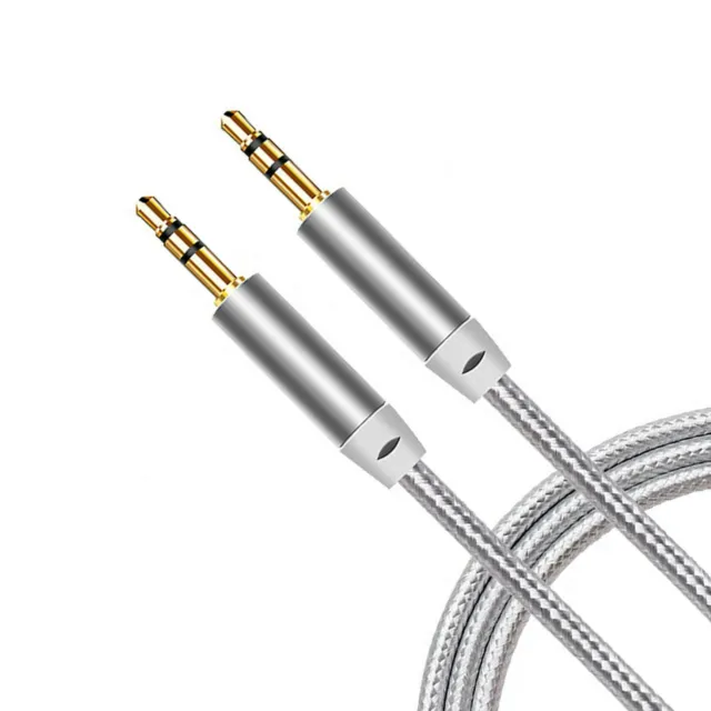 1M to 3M Headphone Aux Cable Audio Lead 3.5mm Jack to Jack Stereo PC Car Male