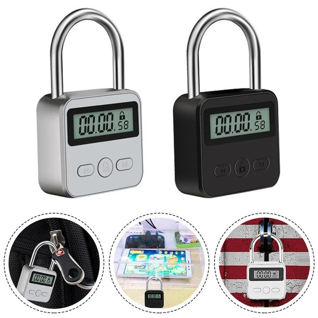 Chaud Vente Métal Minuteur Serrure Timing Cadenas Multi Fonction Wer-Resistance