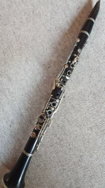 old wooden Bb Clarinet 4 rings ALBERT? System "Josef Kupka Morava"