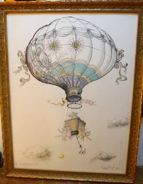 ddistance - Page 6 Ronald-Searle-grande-lithographie-signee-numerotee-8-99-encadree