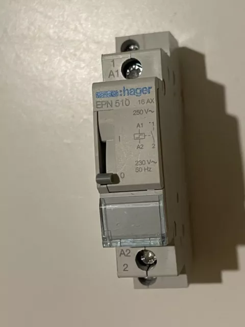 HAGER Télérupteur 16A HAGER Télérupteur 16A 1F monophasé - EPN510