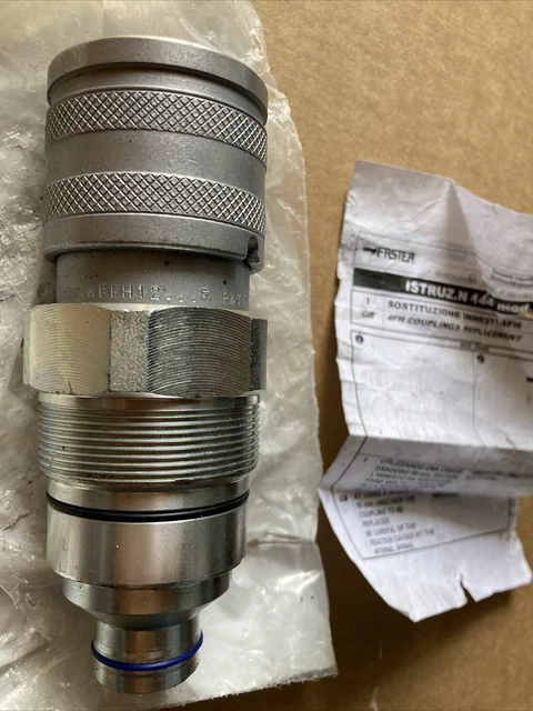 Faster 4FFH12 Hydraulic Quick connect flat face saturn block for Manifold