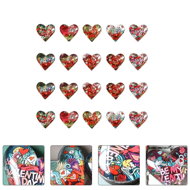 flatback beads 20 stück dekorative glas patch schmuck schmuck schmuck o