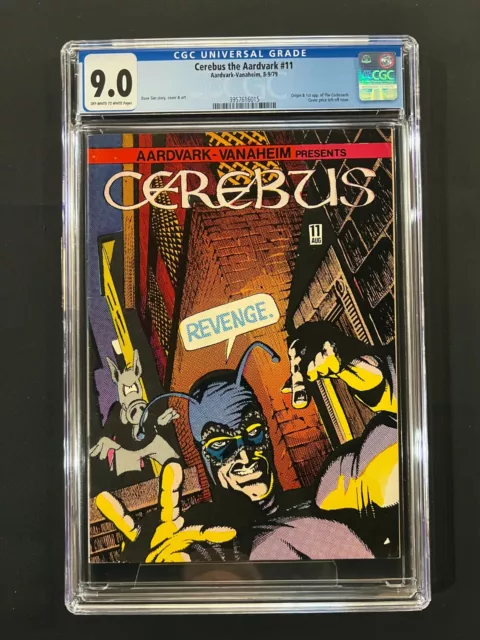Cerebus the Aardvark #11 CGC 9.0 (1979) - Origin & 1st app of the Cockroach