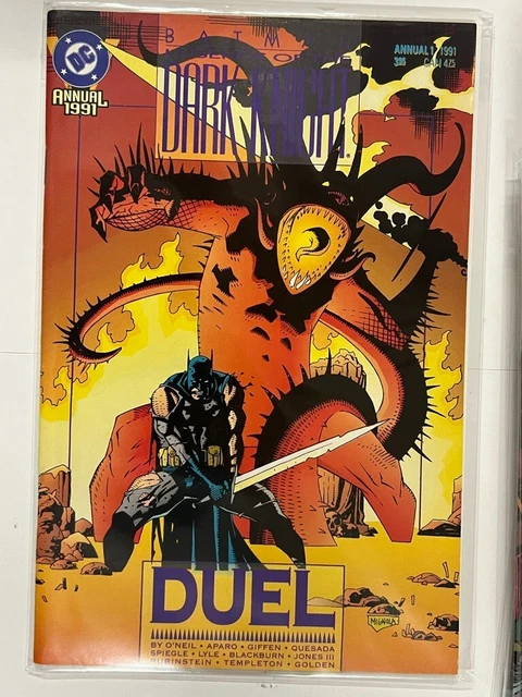 Vintage 1991 DC Comics Batman Legends of the Dark Knight Annual #1 Duel | Combin