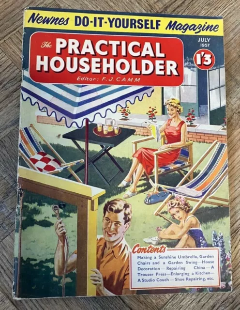 vintage the PRACTICAL HOUSEHOLDER July1957