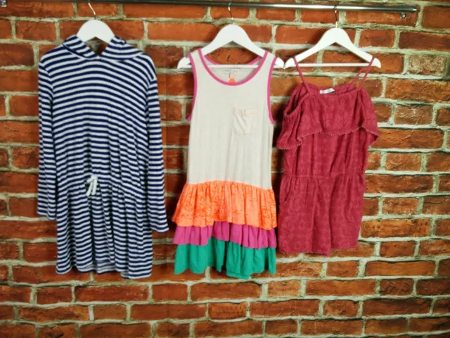 Girls Bundle Age 8-9 Years M&S Next Playsuit Dress Beach Summer Sleeveless 134Cm