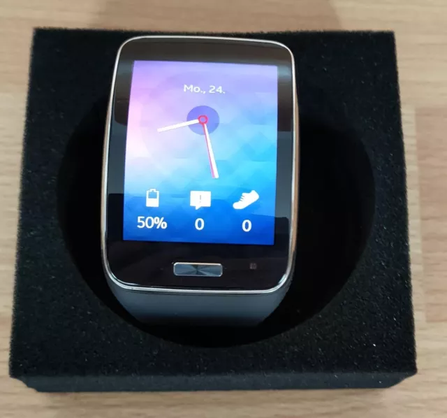 Samsung Gear S R750 3G Smartwatch Ram 512MB Rom 4GB Super AMOLED-Display wie neu