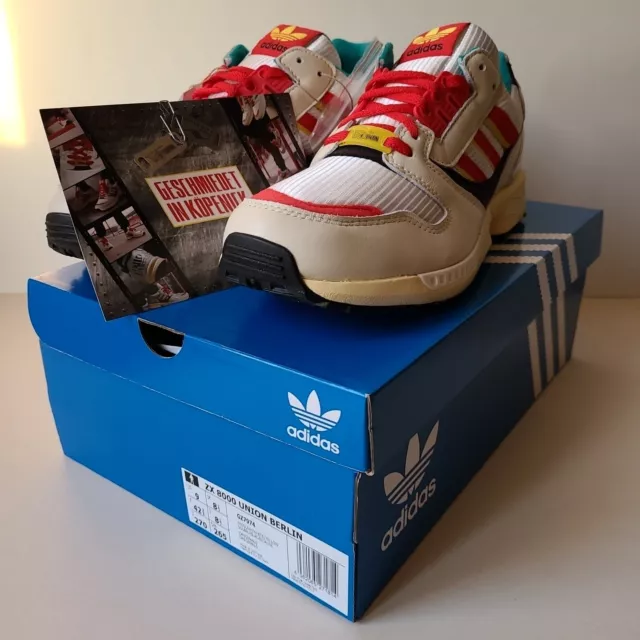 adidas ZX 8000 UNION BERLIN Nr. 1234 Neu im Karton New in Box Collectors Edition