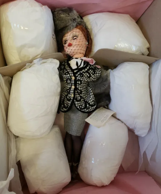 Madame Alexander Ebony Ivory Houndstooth Suit 21" Rare Cissette Cissy Doll MINT