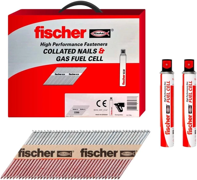 Fischer Anello Zincato Inquadratura Unghie Celle a Carburante Incluse