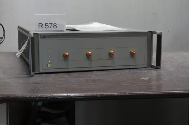 AGILENT HP 8511A FREQUENCY CONVERTER 45MHz to 26.5GHz # R578 stv