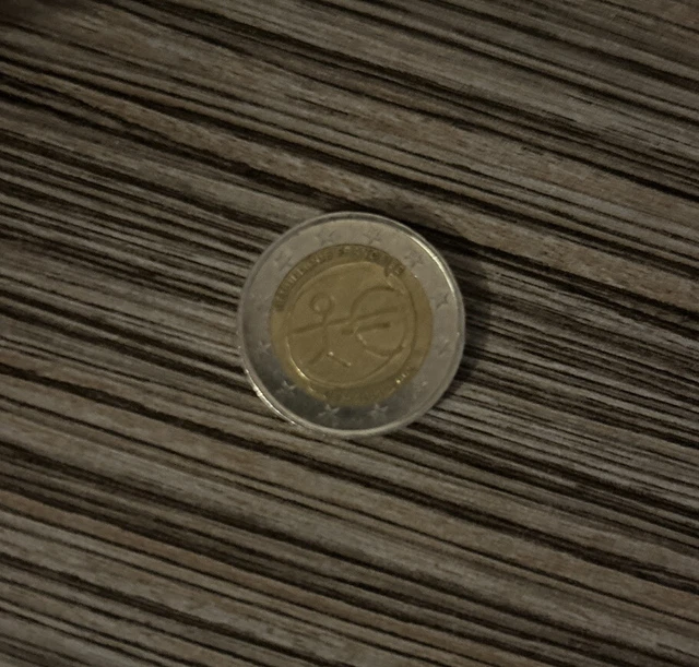 Pièce de 2 euros RARE, Bonhomme UEM 1999-2009 française