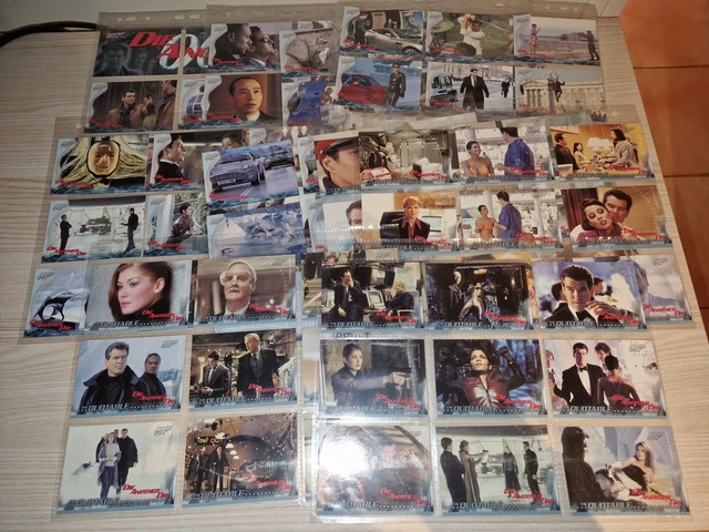 90 cartes de collection JAMES BOND 007 DIE ANOTHER DAY