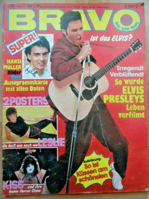 BRAVO 10 - 1979 (2) Elvis? James Dean Udo Lindenberg Siouxsie Hot Gossip Paola
