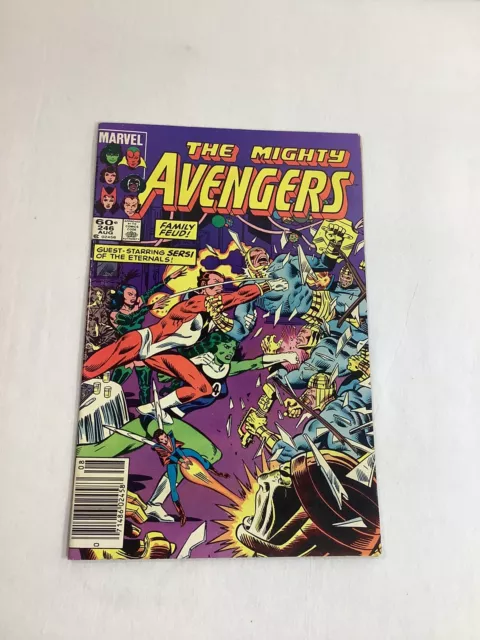 The Mighty Avengers #246 - 1st Appearance Of Maria Rambeau Marvel  Key 1984