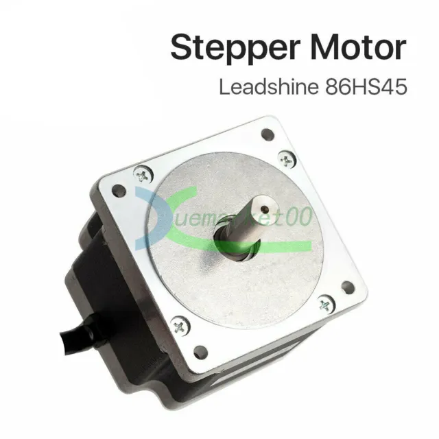 1PCS Leadshine Stepper Motor 86HS45 2 phase Hybrid Step for NEMA34 4.2A 4.5 N.m