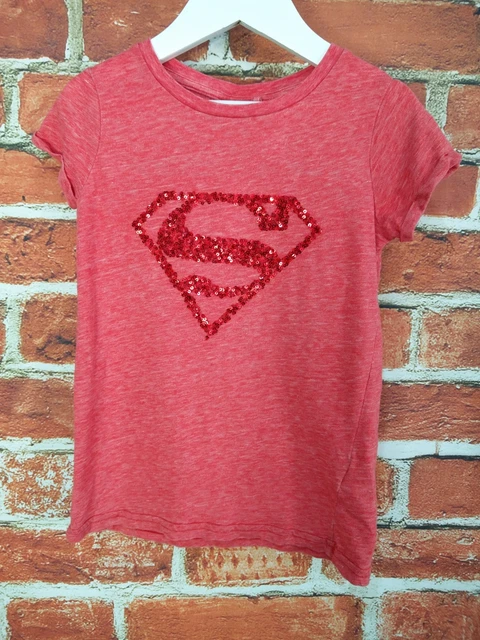 T-Shirt Pantaloncini Da Ragazza Età 4-5 Anni Gap M&S Next Summer Supergirl 110Cm 5