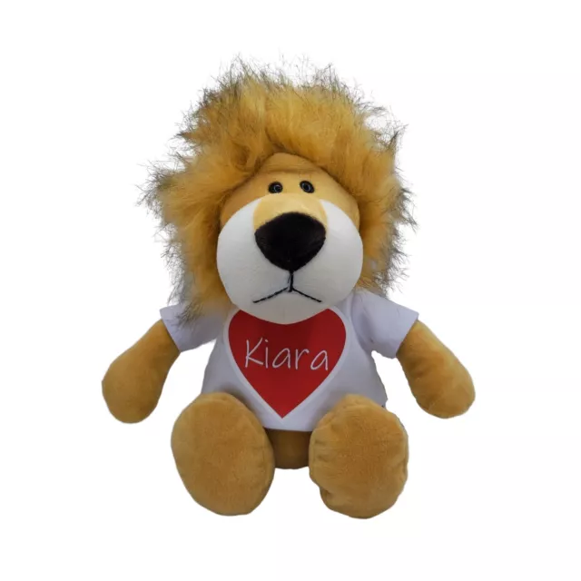 Lion Teddy Bear PERSONALISED Toy Children's Kids Baby Gift Idea Soft Plush Simba