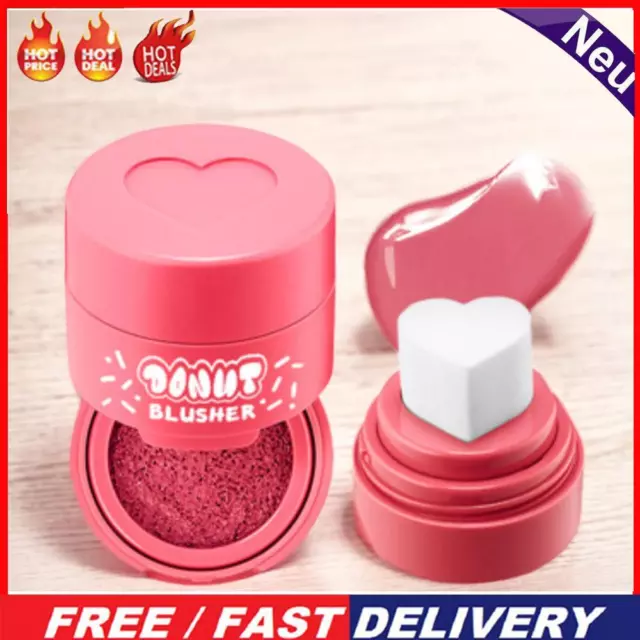 7 ML Blush-Cheeky Stamp with Heart-shape Applicator (05 Cool Toned Rose Red)