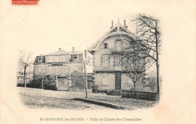 SAINT-HONORE-LES-BAINS - Villa and chalet des Charmilles