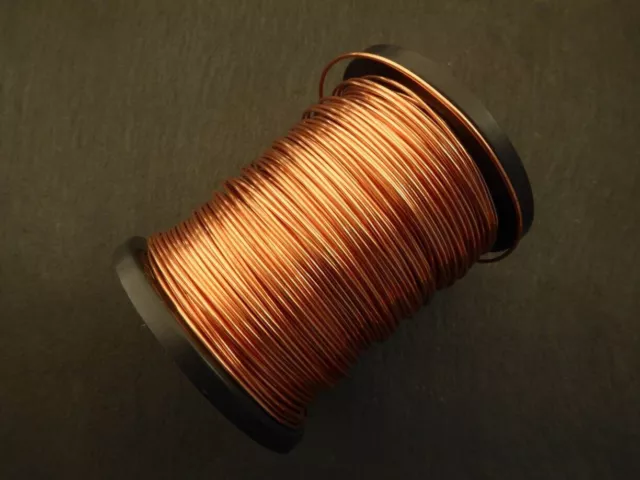 20g (0.8mm) Bare Copper Round Wire - Dead Soft - Jewellery Making Wire - 6 3