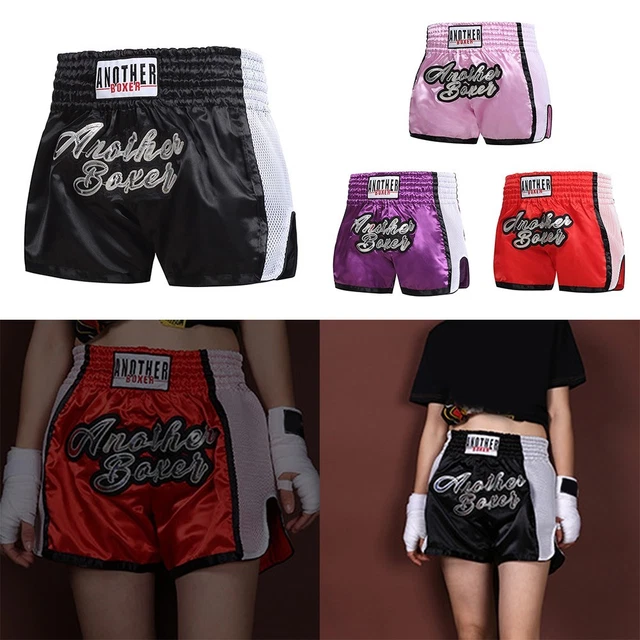 Pantaloncini Kickboxing E Muay Thai - Leggeri E Traspiranti Per Allenamento MMA E Arti Marziali