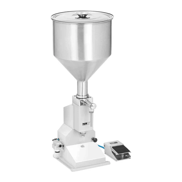 Abfüllmaschine Füllmaschine Abfüller pneumatisch Trichterabfüllmaschine 50 ml