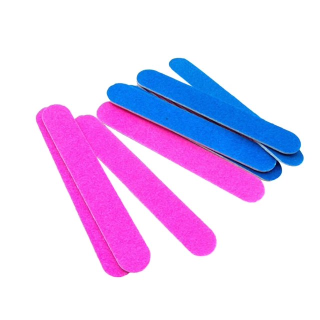 100 Polishing Nail Files Buffers Sanding Block Disposable Manicure Tools