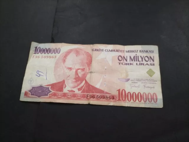 Turkey 10 Million Lira