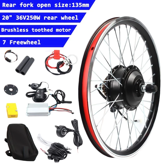Picture of 250W 36V E-BIKE Conversion Kit 20 Zoll Hinterrad Elektrofahrrad ...